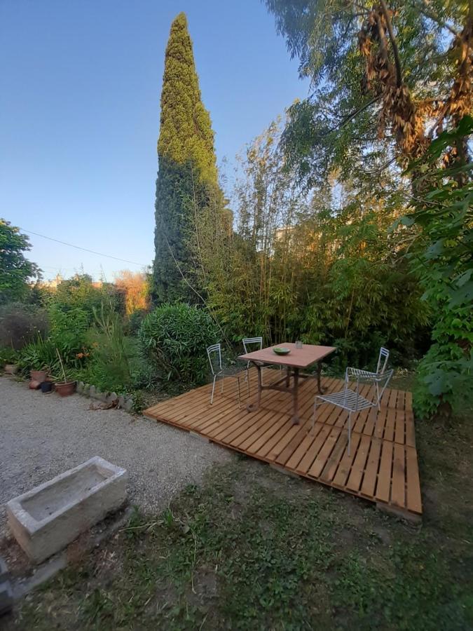 Villa " Les Bambous " , Jardin , Terrasse , Climatisation , Wifi , Parking Avignon Eksteriør bilde